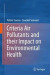 Criteria Air Pollutants and their Impact on Environmental Health -- Bok 9789811399923
