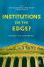 Institutions on the edge? -- Bok 9780367718473