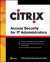 Citrix Access Suite Security for IT Administrators -- Bok 9780071485432