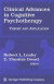 Clinical Advances in Cognitive Psychotherapy -- Bok 9780826123077