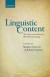 Linguistic Content -- Bok 9780198732495
