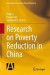 Research on Poverty Reduction in China -- Bok 9789811671432