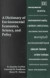 A Dictionary of Environmental Economics, Science, and Policy -- Bok 9781843763185