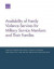 Availability of Family Violence Services for Military Service Members and Their Families -- Bok 9781977403292