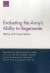 Evaluating the Army's Ability to Regenerate -- Bok 9780833096630