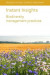 Instant Insights: Biodiversity Management Practices -- Bok 9781801464024