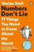 Numbers Don't Lie -- Bok 9780241989692