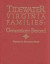 Tidewater Virginia Families -- Bok 9780806315782