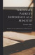 Theodore Parker's Experience as a Minister -- Bok 9781016542869