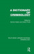 A Dictionary of Criminology -- Bok 9780367136222