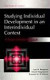 Studying individual Development in An interindividual Context -- Bok 9780805831290