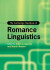 Cambridge Handbook of Romance Linguistics -- Bok 9781108602792
