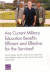Are Current Military Education Benefits Efficient and Effective for the Services? -- Bok 9780833098061