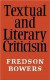 Textual and Literary Criticism -- Bok 9780521094078