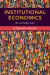 Institutional Economics -- Bok 9781108683395