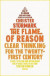 The Flame of Reason -- Bok 9781803280981