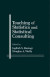 Teaching of Statistics and Statistical Consulting -- Bok 9781483260808