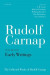 Rudolf Carnap: Early Writings -- Bok 9780191065262