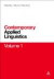 Contemporary Applied Linguistics Volume 1 -- Bok 9780826496805