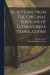 Selections From the Original Editions of Luther's Bible Translations -- Bok 9781017149524