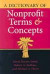 A Dictionary of Nonprofit Terms and Concepts -- Bok 9780253347831