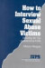 How to Interview Sexual Abuse Victims -- Bok 9780803952881
