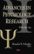 Advances in Psychology Research -- Bok 9781536178531