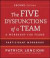 The Five Dysfunctions of a Team -- Bok 9781118167908