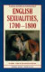 English Sexualities, 1700-1800 -- Bok 9780333618356