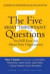 The Five Most Important Questions You Will Ever Ask About Your Organization -- Bok 9780470227565