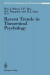 Recent Trends in Theoretical Psychology -- Bok 9781461239024