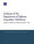 Analyses of the Department of Defense Acquisition Workforce -- Bok 9780833080585