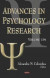 Advances in Psychology Research. Volume 139 -- Bok 9781536168860