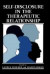 Self-Disclosure in the Therapeutic Relationship -- Bok 9780306434488