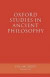 Oxford Studies in Ancient Philosophy, Volume XXXVI -- Bok 9780199568109