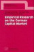 Empirical Research on the German Capital Market -- Bok 9783790811933