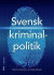 Svensk kriminalpolitik -- Bok 9789147113125