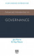 Advanced Introduction to Governance -- Bok 9781784712129