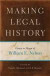 Making Legal History -- Bok 9780814725269