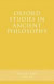 Oxford Studies in Ancient Philosophy, Volume 49 -- Bok 9780198749516