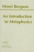 An Introduction to Metaphysics -- Bok 9780872204744