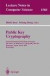 Public Key Cryptography -- Bok 9783540656449