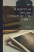 A Survey of English Literature, 1730-1780. --; 1 -- Bok 9781013920851