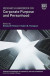 Research Handbook on Corporate Purpose and Personhood -- Bok 9781789902907