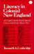 Literacy in Colonial New England -- Bok 9780393092639