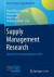 Supply Management Research -- Bok 9783658152796