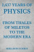2,637 Years of Physics from Thales of Miletos to the Modern Era -- Bok 9781456629151