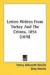 Letters Written From Turkey And The Crimea, 1854 (1870) -- Bok 9781437063844