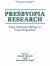 Presbyopia Research -- Bok 9781475721317