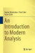 An Introduction to Modern Analysis -- Bok 9783319124803